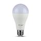 LITECRAFT Light Bulb 17 Watt E27 Edison Screw GLS Dimmable Cool White LED in White - 5 Pack