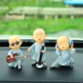 Ornements de moines bouddhistes mignons pour tableau Prada bande de balayage créative petite