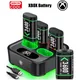 BEBONCOadvocate-Batterie aste X500 4x3600 mWh avec chargeur RGB pour XBOX ONE S/X et Serise X/S