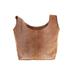 Vera Pelle Leather Tote Bag: Tan Bags