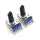 Potentiomètre de volume horizontal à 4 broches pour orgue électronique type RK11 demi-arbre 13mm