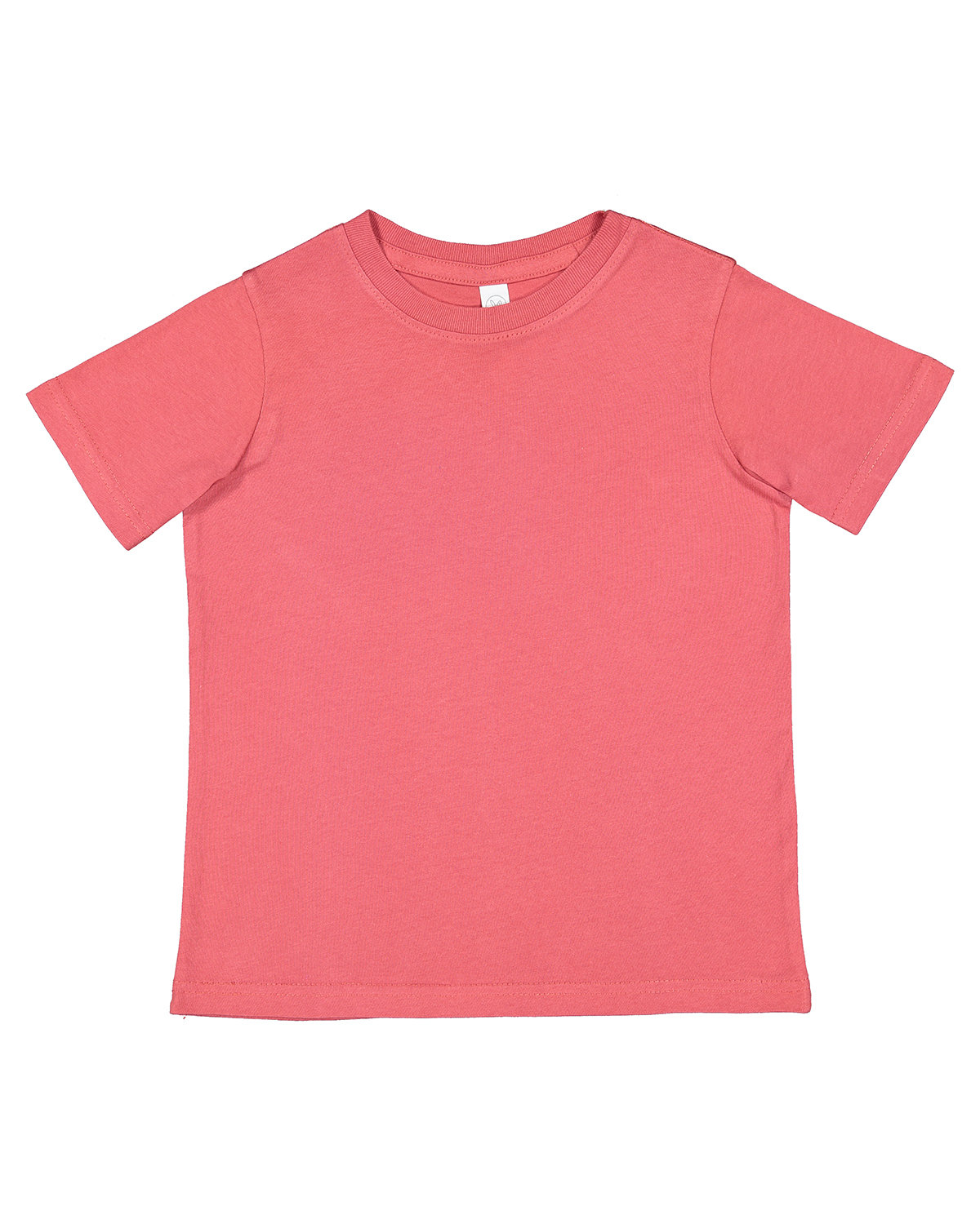 Rabbit Skins 3321 Toddler Fine Jersey T Shirt in Passionfruit size 3 | Cotton LA3321, RS3321