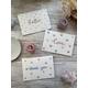 PDF Embroidered Card Designs, Love, Hello, Thank you Card Pattern, Hand Sewn Card Instructions, Instant Download Card Designs