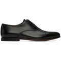 Black Button Oxfords