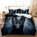 Cut Animal Dog 3D Digital Printing Bedding Set Single Duvet Cover Set 3D Bedding Digital Printing Comforter Set and Pillow Covers Home Breathable Textiles- Do Not Fade