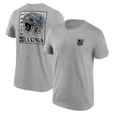 Los Angeles Kings Fanatics Branded True Classics Helm-Grafik-T-Shirt – Herren Image