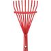 High-carbon Steel Rake Leaf Rake Fallen Leaves Rake Garden Lawn And Yard Metal Rake