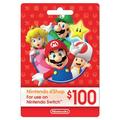 Nintendo Eshop $100 Gift Card [Physical Card]