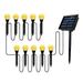 Apexeon Lamp string Bubbles LEDs Solar-Powered Stake Set Outdoor Landscape Waterproof LEDs Solar-Powered Outdoor Landscape Decoration Landscape Decoration IP65 Lawn Lamp IP65 Waterproof LEDs PAPAPI