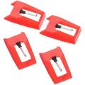 4pcs Replacement Record Player Stylus Turntable Record Player Needle Phonograph Replacement Stylus