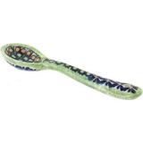 Polish Mosaic Flower Sugar Spoon