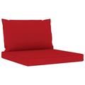 Suzicca Pallet Sofa Cushions 2 pcs Red Fabric