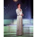 Julie Andrews 1970 s in sequined dress sings The Julie Andrews Hour 4x6 photo