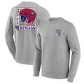 "Sweat ras du cou graphique avec casque True Classics de marque New York Rangers Fanatics - Homme"