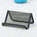 Hgrintd Black Desktop Business Card Holder Metal Business Card Display Holder Mesh Business Card Holder Vertical Desktop Business Card Holder