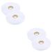 2 Rolls Labels Tape for Clothes DIY Washing Label DIY Embroidered Label Tags Blank Label Trademark to Weave White Nylon Men and Women