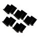 10pcs Mini Tabletop Chalkboards Creative Wooden Message Board Signs Display Black Chalkboards for Home Decoration