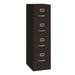 Pemberly Row 22 Deep 4 Drawer Commercial Metal File Cabinet - Black - 3 units