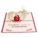 Sendacake Valentines Money Envelopes up Cards Greeting Personalised Gifts Blank Romantic