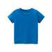 Toddler Kids Girls Boys Short Sleeve Basic T Shirt Casual Summer Tees Shirt Tops Solid Color Fit Apparel Teen Tee Shirt Boy Top Fit Short 5 Shirt Plain Shirts Boys Long Sleeve Shirt Toddler Boy Boys