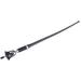 Egdank 17inch Car Roof Radio Antenna Car Radio Aerial AM-FM Rubber Antenna with 180-degrees Swivel Base and 51 Cable Flexible Roof Mount Signal Aerial for Car Vehicles