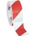 2 x 36 yds. Red/White (3 Pack) Tape LogicÂ® Striped Vinyl Safety Tape - 3 Per Case