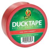 Duck Brand Brand Color Duct Tape - 20 yd Length x 1.88 Width - 1 / Roll - Red | Bundle of 2 Rolls