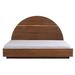 AllModern Beau Solid Wood Standard Bed Wood in Brown | 50 H x 81 W x 84 D in | Wayfair CF7EECE89A48428EAC8EB768A6FE0B94