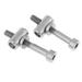 2 Pieces Titanium Alloy M5 *30/35 / 40mm Screw Fixed Screw Saddle - Titanium Color M5 as described