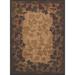 Brown/Green 1'10" X 7'2" Area Rug - Fleur De Lis Living Papillion Beaujolais Floral Brown/Beige/Green Area Rug Polyester | Wayfair