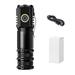 SGCYLOWQ Led Home Portable Small Mini Three-eye Lamp Outdoor Strong Light Flashlight Rechargeable Super Bright Long-range Camping Accessories