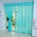 Chiccall Home Decor 1 PCS Pure Color Tulle Door Window Curtain Drape Panel Sheer Scarf Valances Gifts for Girls Boys Kids Adults