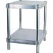 Prairie View Aluminum Shelving Unit 2 Shelves 24 W x 18 D x 24 H