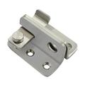 Door Slide Lock: Thickened Stainless Steel Sliding Door Lock Heavy Duty Buckles ( Open Right )