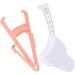 Measuring Tool Handheld Body Fat Caliper Instrument Calculator Tape Measure Waist Ruler Measurer Private Education Abs