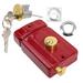 1 Set Door Hook Latch Antique Door Lock Security Door Safety Lock Knob