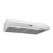 Broan-NuTone BCDJ130WH Glacier 30-inch Under-Cabinet 4-Way Convertible Range Hood with 3-Speed Exhaust Fan and Light White