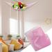 Christmas Savings Feltree Storage Stuffed Animal Net Or Hammock-Hanging Toy Net-Hammock For Stuffed Animals Storage Stuff Animals-Hammocks For Nursery Kids Room 150*100*100cm