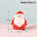 1 PC Gift Micro Landscape Dollhouse Fairy Garden Christmas Accessory Santa Claus Figurines Xmas Tree Miniature Snowman SANTA CLAUS 2