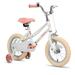 JOYSTAR Girls Bike for 2-12 Years Old Toddlers and Kids 12 14 16 Kids Bike with Training Wheels & Basket 20 Inch Kid s Bicycle with Kickstand Retro Style Bikes