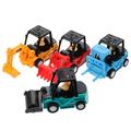 4 Pcs Warrior Inertial Vehicle Toys Indoor Car Toy Kids Car Toy Outdoor Kids Toy outside Kids Toy Child