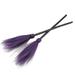 Masquerade Show Dress Broom Witch Children Halloween Mesh Broomstick Prom Clothing Toddler 2 Pcs
