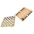 Toys Chess Baord Chess up Kids Puzzle Plaything Educational Chess Puzzle Chess Toy International Chess European and American Wood Child