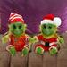 Bazyrey Christmas Decorations Children s Grinch Christmas Doll 20 Cm Christmas Baby Stuffed Plush Toy 2ifelike Doll Christmas Cute Doll Toy Xmas Gifts For Kids (Color : 2pcs) Grinch Toys