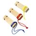 Musical Toys for Kids Train Sound Whistle Slide Adults Playthings Birthday Party Favours Aldult Wood Child 3 Pcs