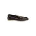 Sperry Top Sider Dress Shoes: Brown Color Block Shoes - Kids Boy's Size 2