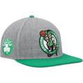 Men's Pro Standard Gray/Kelly Green Boston Celtics Classic Logo Two-Tone Snapback Hat