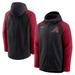Men's Nike Black/Red Arizona Diamondbacks Authentic Collection Performance Raglan Full-Zip Hoodie