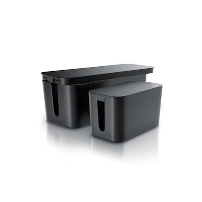 BEARWARE Kabelbox Kabelbox mit Gummifüßen - Kabelmanagement / dezente Optik / Ladebox Image