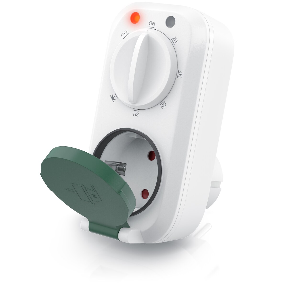 CSL Outdoor Countdown Timer mit Dämmerungsschalter - Zeitschaltuhr mit Schutzkappe Image